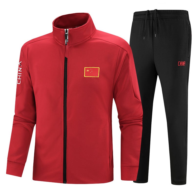 Sports Suits For Men And Women In Running Casual Couples Parent-Child Sports Suits Cardigan Jackets Trousers Sports - Image 4